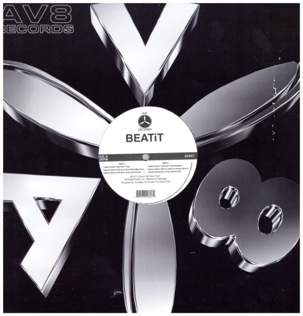 中古ﾚｺｰﾄﾞ Disco Fries Present NABLIDON & RAMPAGE Beat It (Don’t Call