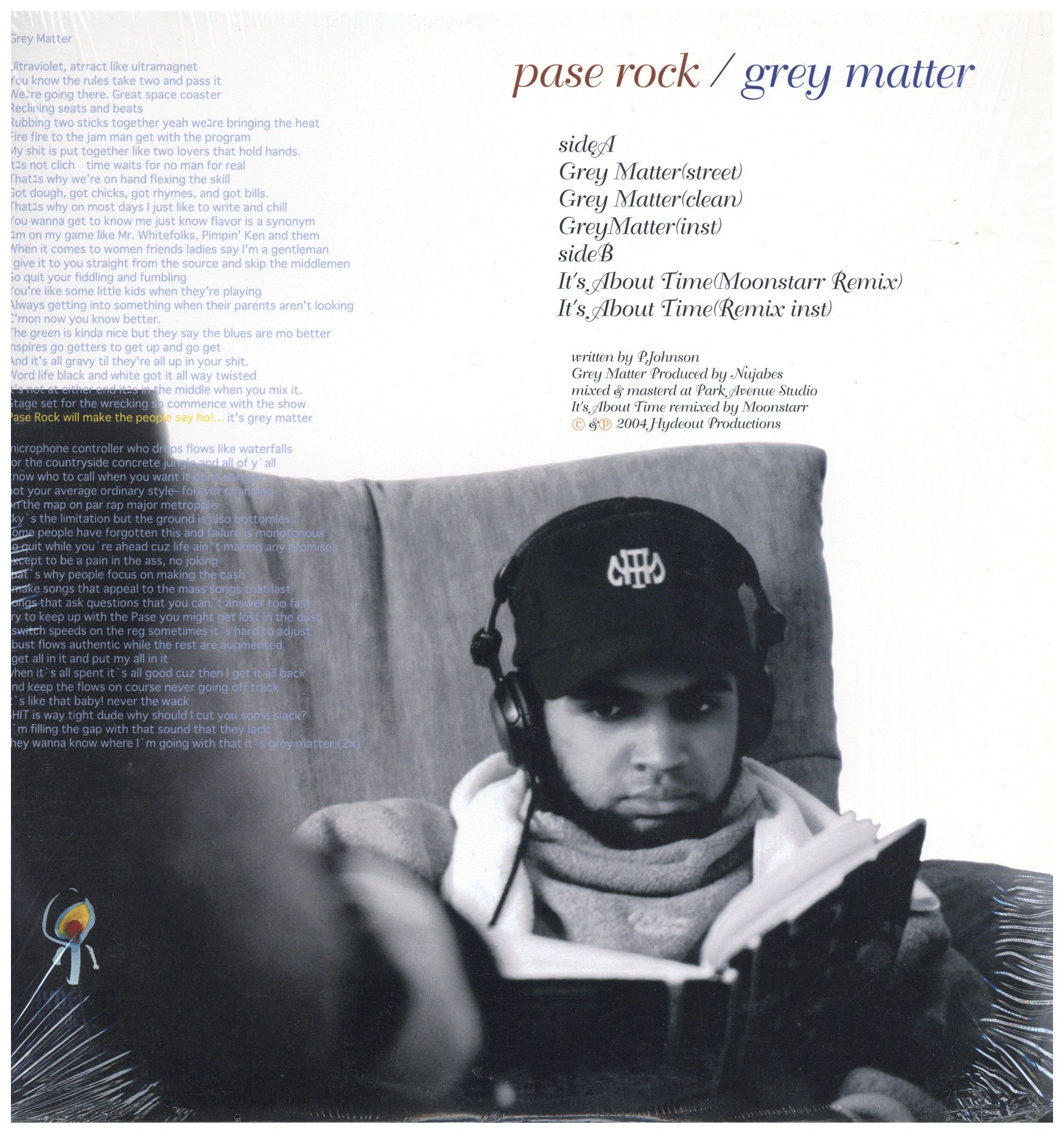 中古ﾚｺｰﾄﾞ PASE ROCK – GREY MATTER (Produce Nujabes) – レコード販売 ...