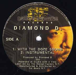 新品ﾚｺｰﾄﾞ DIAMOND D – WITH THE DOPE SOUND – レコード販売