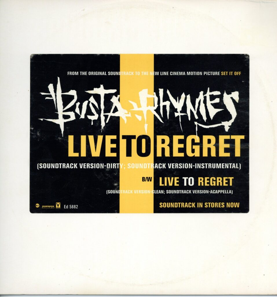 中古ﾚｺｰﾄﾞ BUSTA RHYMES LIVE TO REGRET レコード販売 フリークス