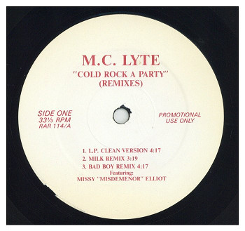 中古レコード MC LYTE / CECE PENISTON - COLD ROCK A PARTY / MOVIN ON