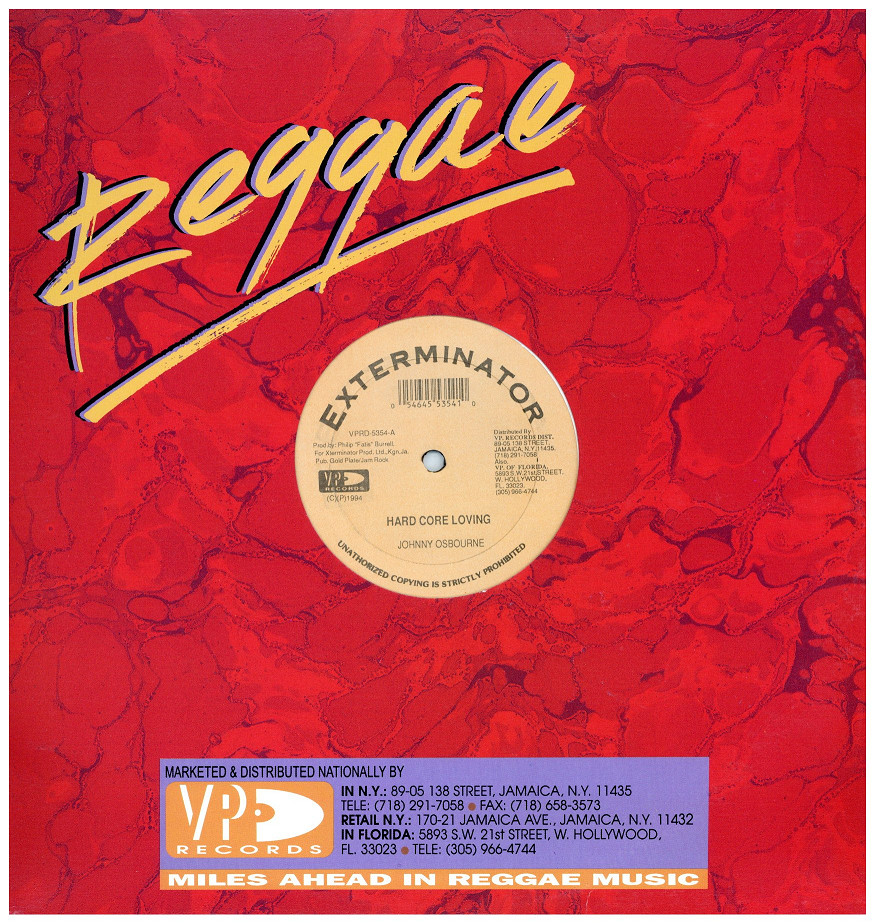 中古レコード JOHNNY OSBOURNE / SWEET C - HARD CORE LOVING / WATCHIE WATCHIE