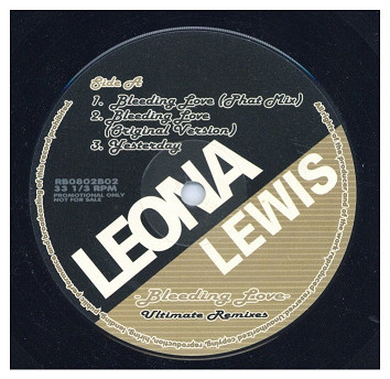中古レコード LEONA LEWIS - BLEEDING LOVE (ULTIMATE REMIXES)