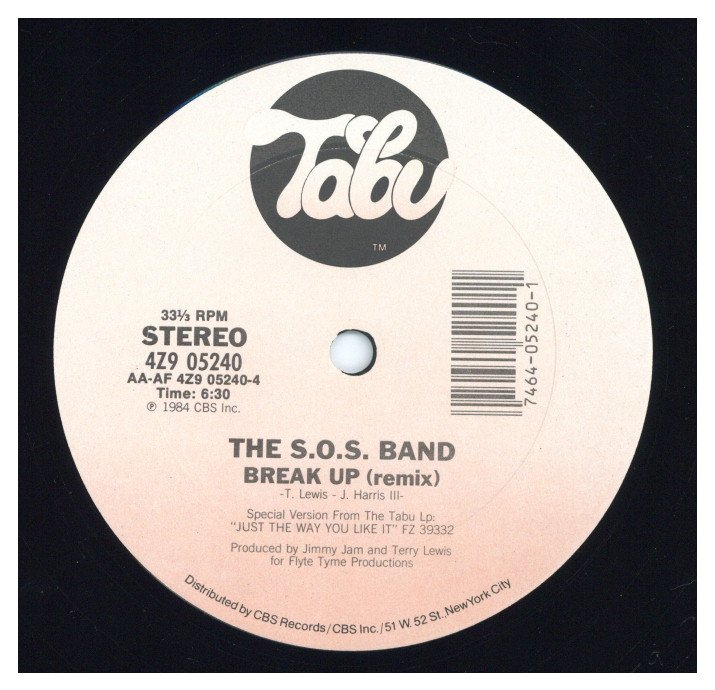 中古レコード THE S.O.S. BAND - BREAK UP-REMIX