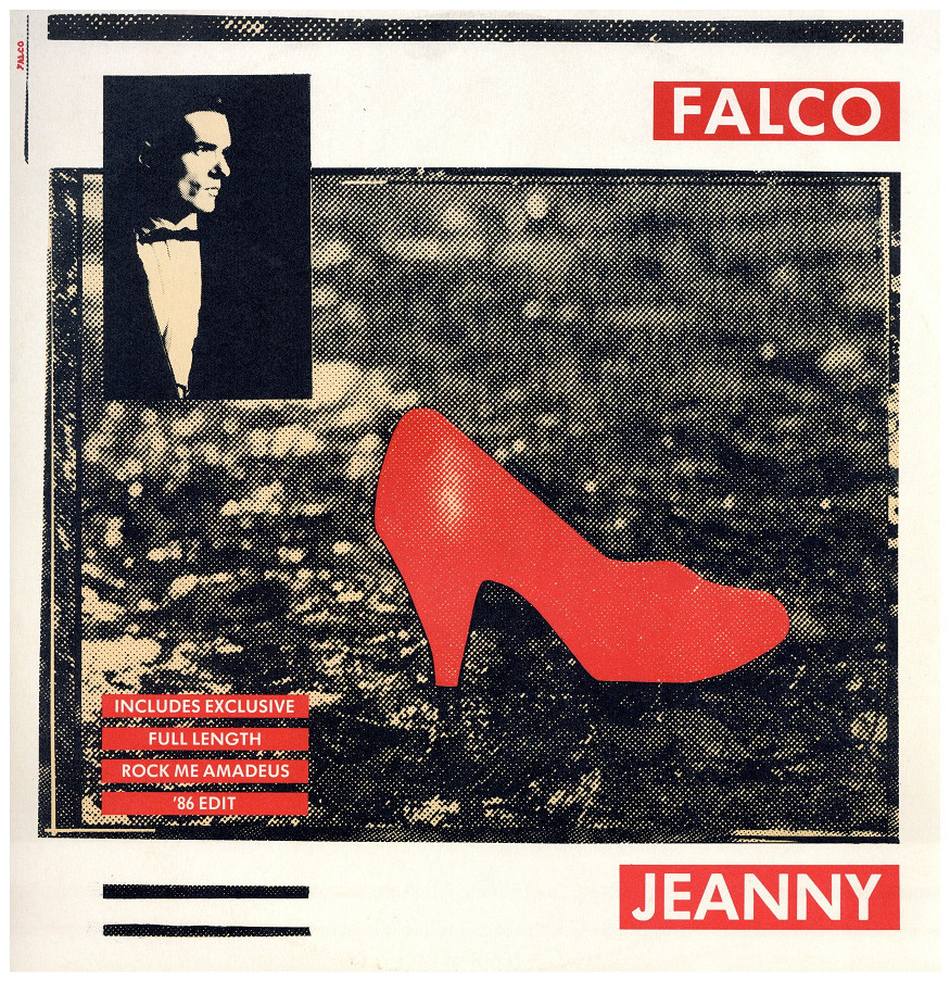 中古レコード FALCO - JEANNY / ROCK ME AMADEUS