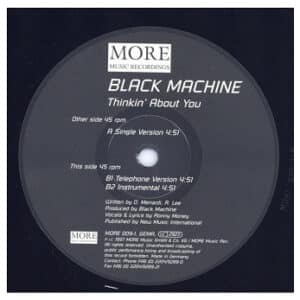 中古ﾚｺｰﾄﾞ BLACK MACHINE - THINKIN ABOUT YOU
