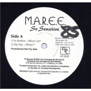 中古ﾚｺｰﾄﾞ M.A.R.E.E. - SO SENSITIVE
