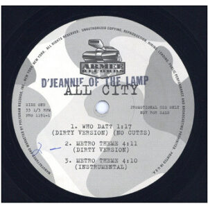 中古ﾚｺｰﾄﾞ ALL CITY - WHO DAT? / METRO THEME