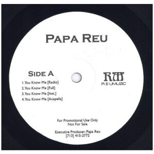中古ﾚｺｰﾄﾞ PAPA REU - YOU KNOW ME / RADIO