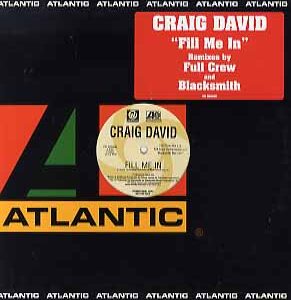 中古レコード CRAIG DAVID - FILL ME IN