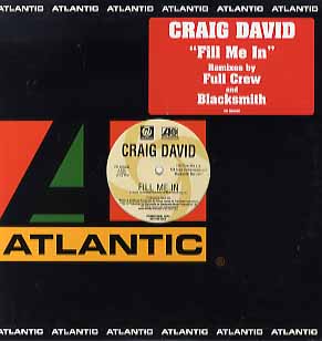 中古レコード CRAIG DAVID - FILL ME IN