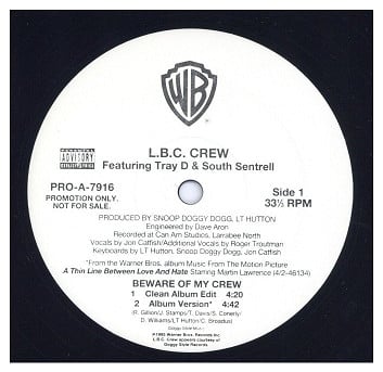 中古レコード L.B.C. CREW - BEWARE OF MY CREW (PROMO)
