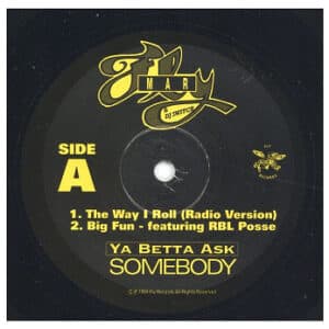 中古ﾚｺｰﾄﾞ FLY MAR & DJ SWITCH - The Way I Roll / Big Fun (Ya Betta Ask Somebody-EP)