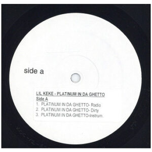中古ﾚｺｰﾄﾞ LIL KEKE - PLATINUM IN DA GHETTO (TEST PROMO)