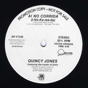 中古レコード QUINCY JONES - AI NO CORRIDA