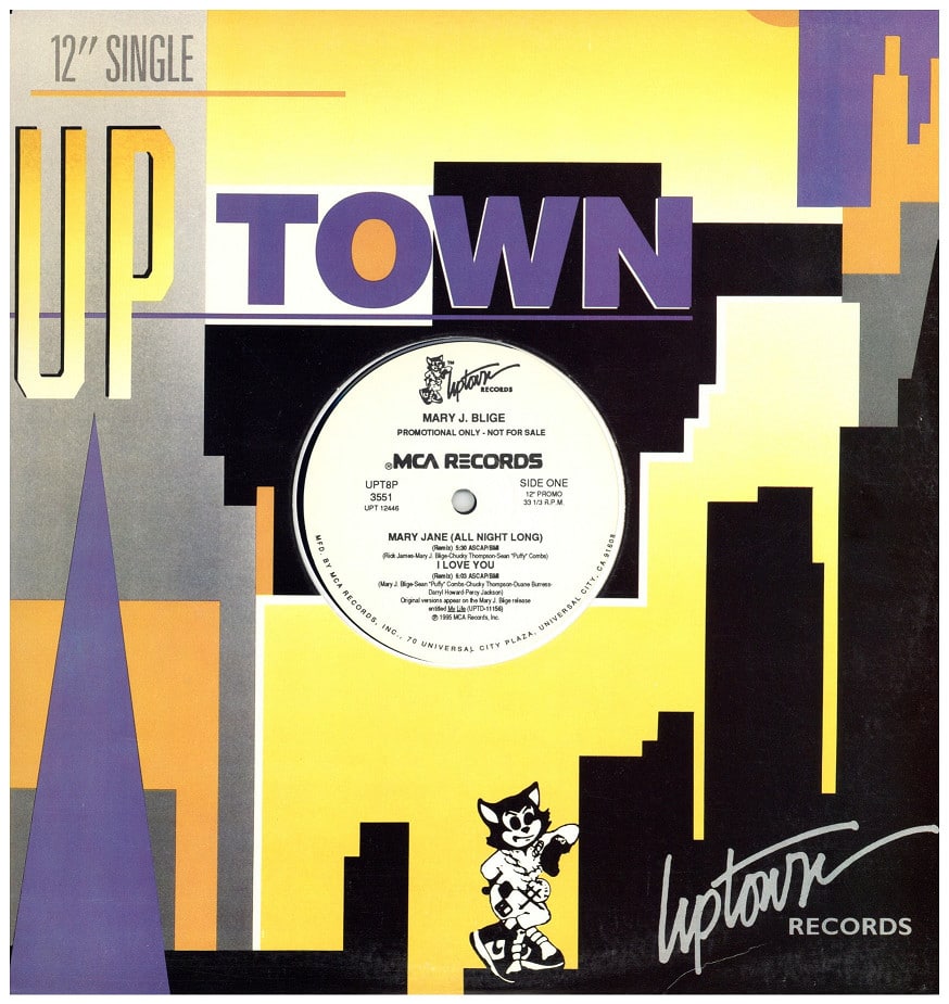 中古レコード MARY J BLIGE - Mary Jane (All Night Long) / I Love You (Remix EP) (RE)