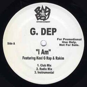 新品レコード G DEP - I AM... / DOE FRIEND
