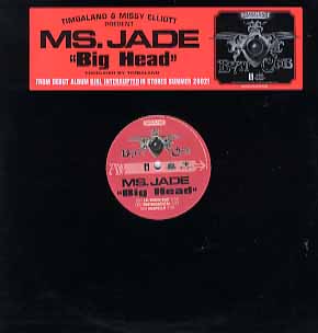 新品レコード MS.JADE - BIG HEAD (Pro Timbaland)