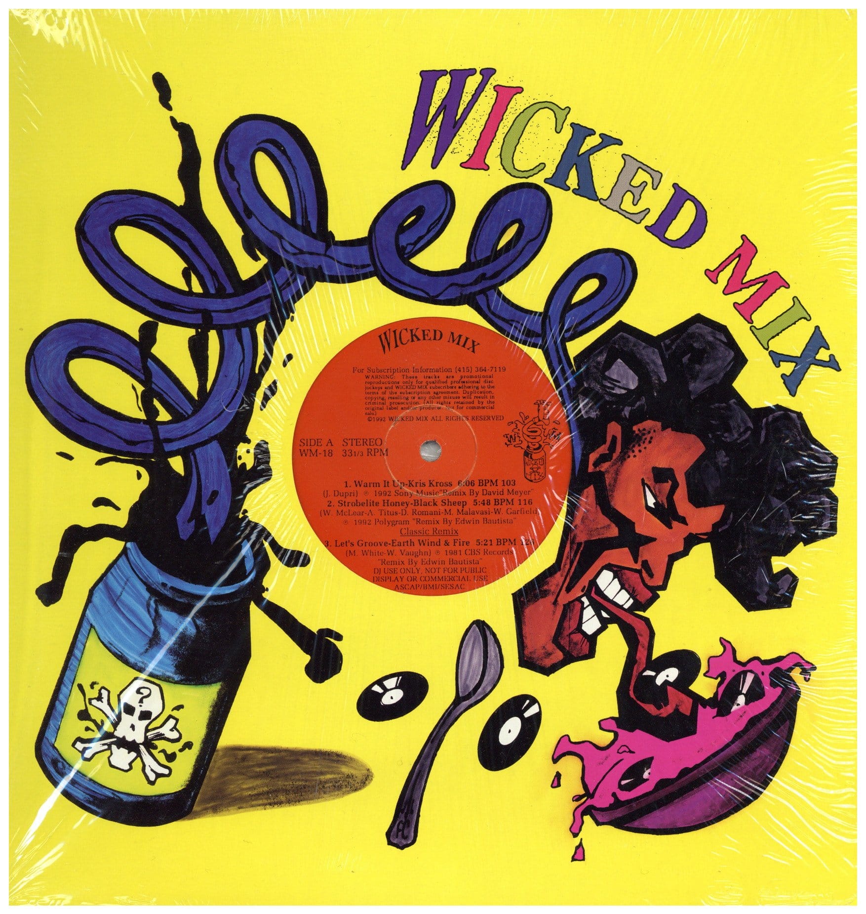 中古レコード Earth Wind & Firr - Let's Groove (Wicked Mix 18)