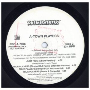 中古レコード A-TOWN PLAYERS - TRUE PLAYERS / JUST RIDE