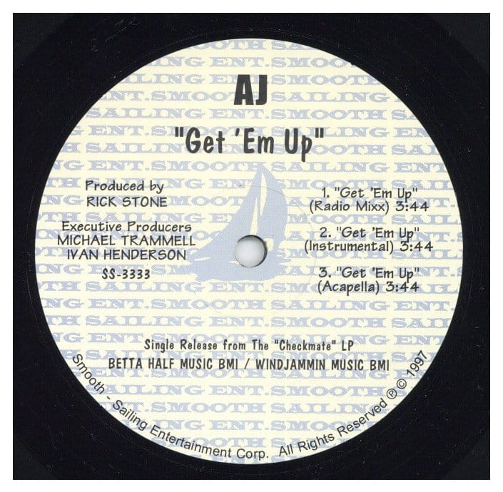 中古レコード AJ - GET 'EM UP