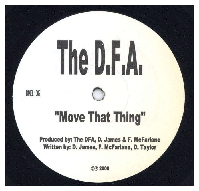 中古レコード THE D.F.A. - MOVE THAT THING