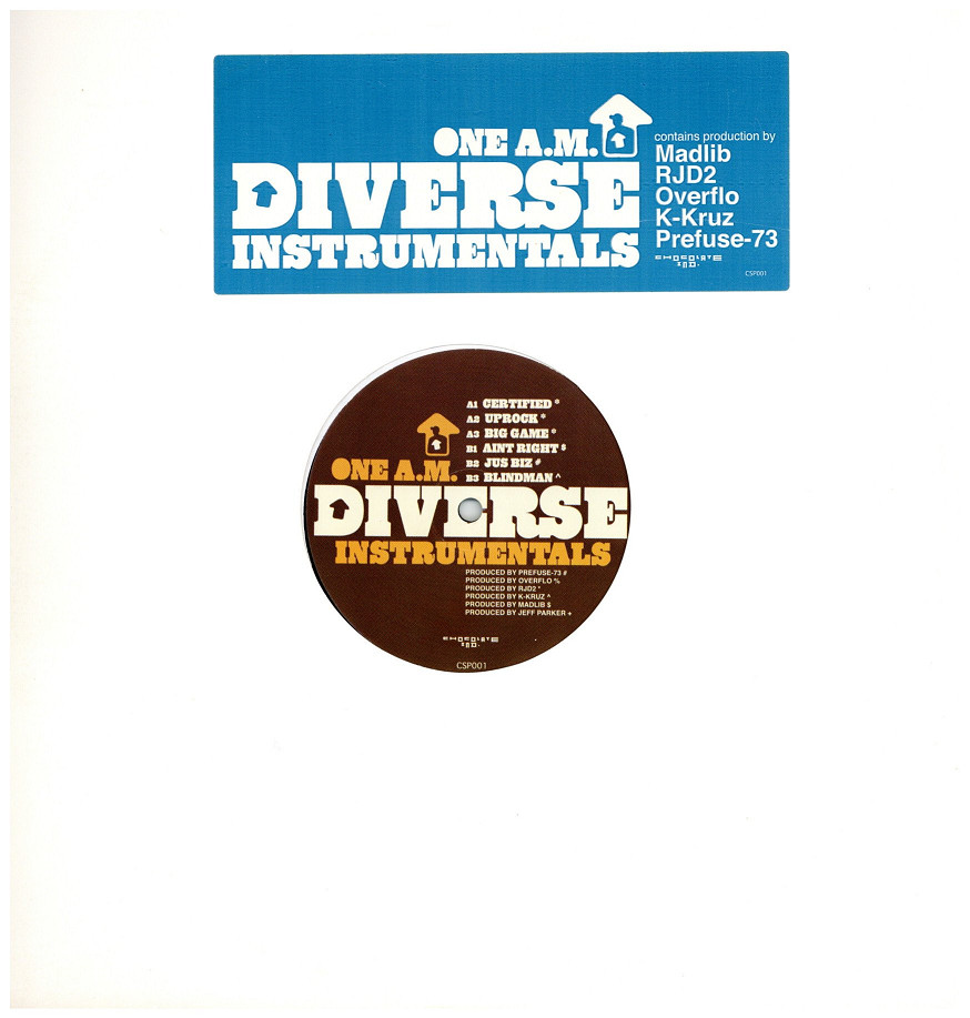 中古レコード DIVERSE - ONE A.M. (INSTRUMENTALS)