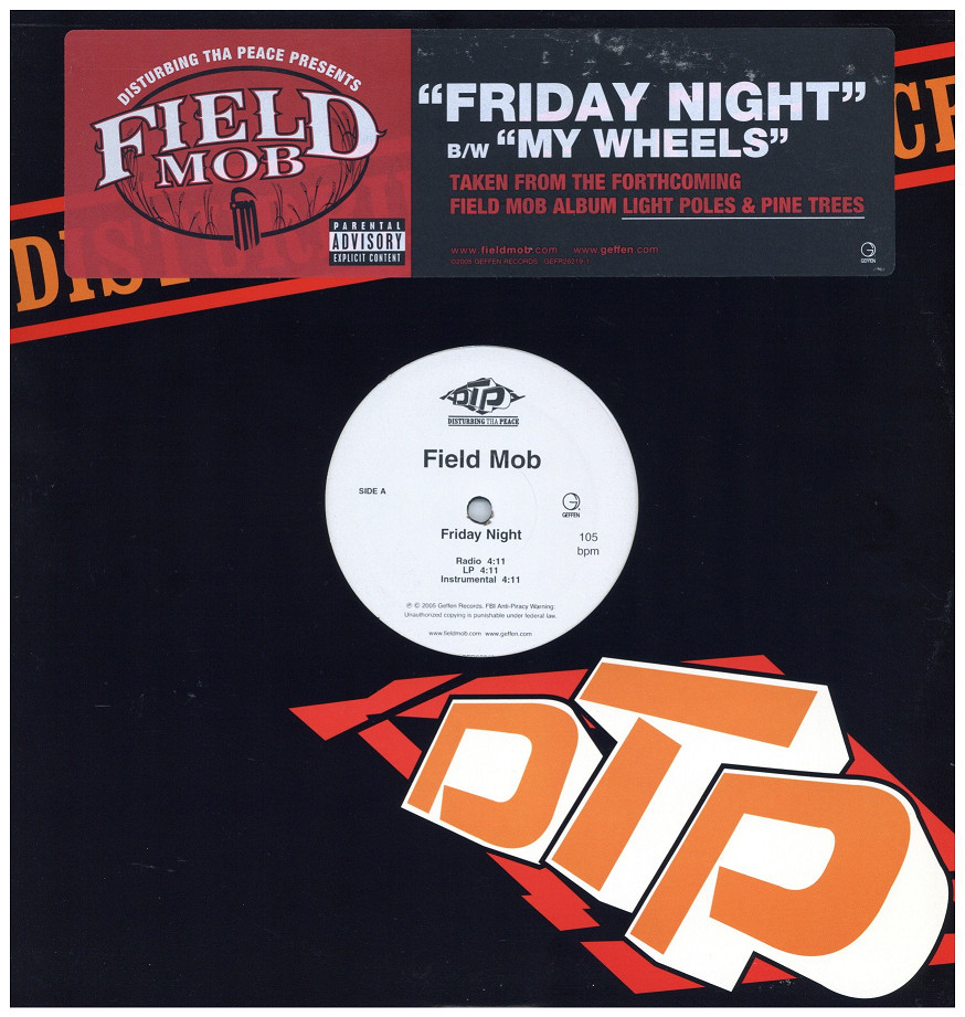 中古レコード FIELD MOB - FRIDAY NIGHT / MY WHEELS
