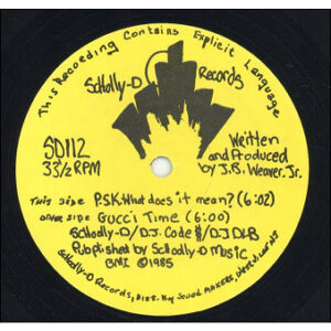 中古レコード SCHOOLLY D - P.S.K. / GUCCI TIME (RI)