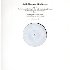 中古ﾚｺｰﾄﾞ KEITH MURRAY - The Most Beautifullest Thing In This World (Sax Remix Radio Version) (4 Da Streets EP)
