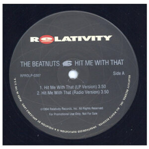 中古ﾚｺｰﾄﾞ THE BEATNUTS - HIT ME WITH THAT (PROMO)