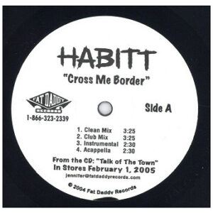 中古ﾚｺｰﾄﾞ HABITT - CROSS ME BORDER