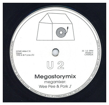 中古レコード U2 / SIMPLE MINDS - Megastorymix / Don't You (Forget About Me) (Remix)