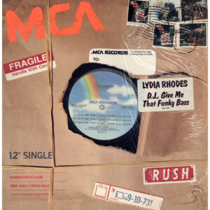 中古ﾚｺｰﾄﾞ LYDIA RHODES - DJ GIVE ME THAT FUNKY BASS