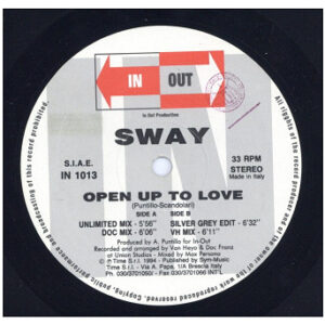 中古ﾚｺｰﾄﾞ SWAY - OPEN UP TO LOVE