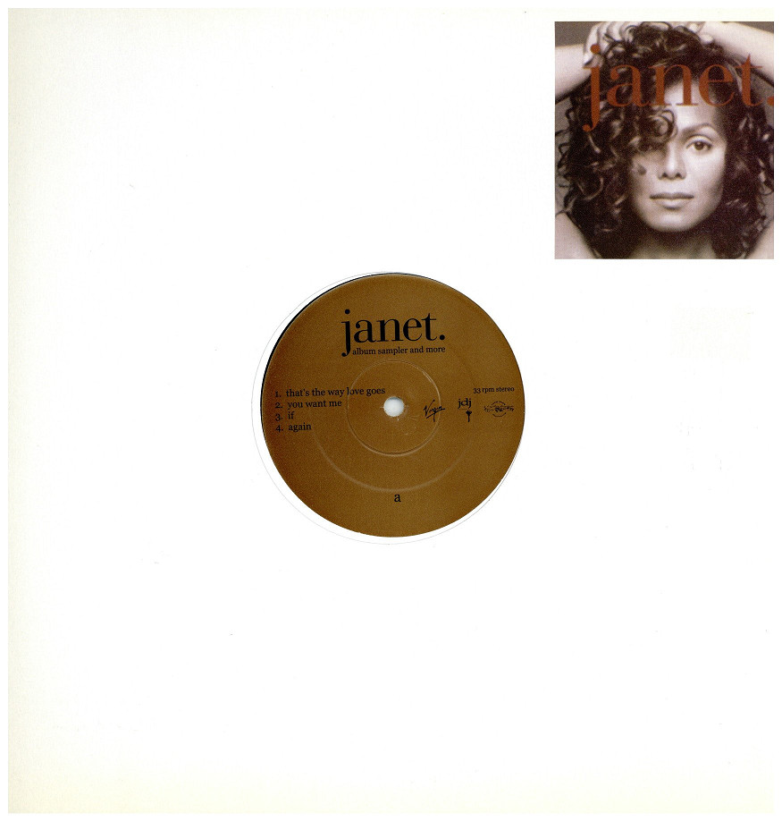 中古レコード JANET JACKSON - ALBUM SAMPLER AND MORE