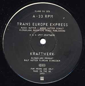 新品レコード KRAFTWERK - TRANS EUROPE EXPRESS (WHITE)