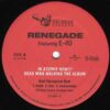 新品ﾚｺｰﾄﾞ RENEGADE FOXXX - REAL RECOGNIZE