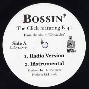 新品レコード THE CLICK - BOSSIN'