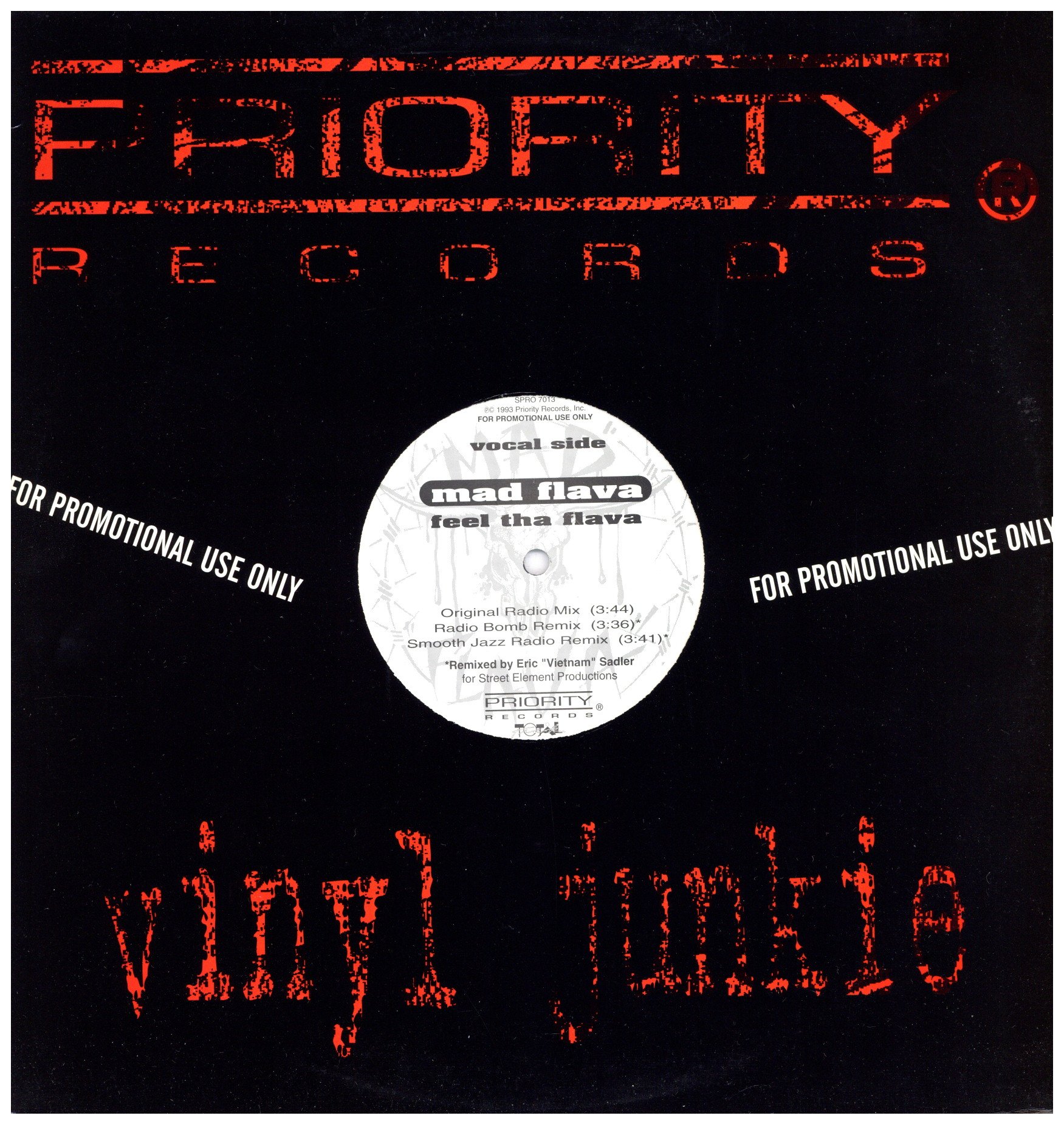 中古レコード MAD FLAVA - FEEL THA FLAVA (PROMO)