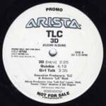 中古ﾚｺｰﾄﾞ TLC - 3D (CLEAN ALBUM)