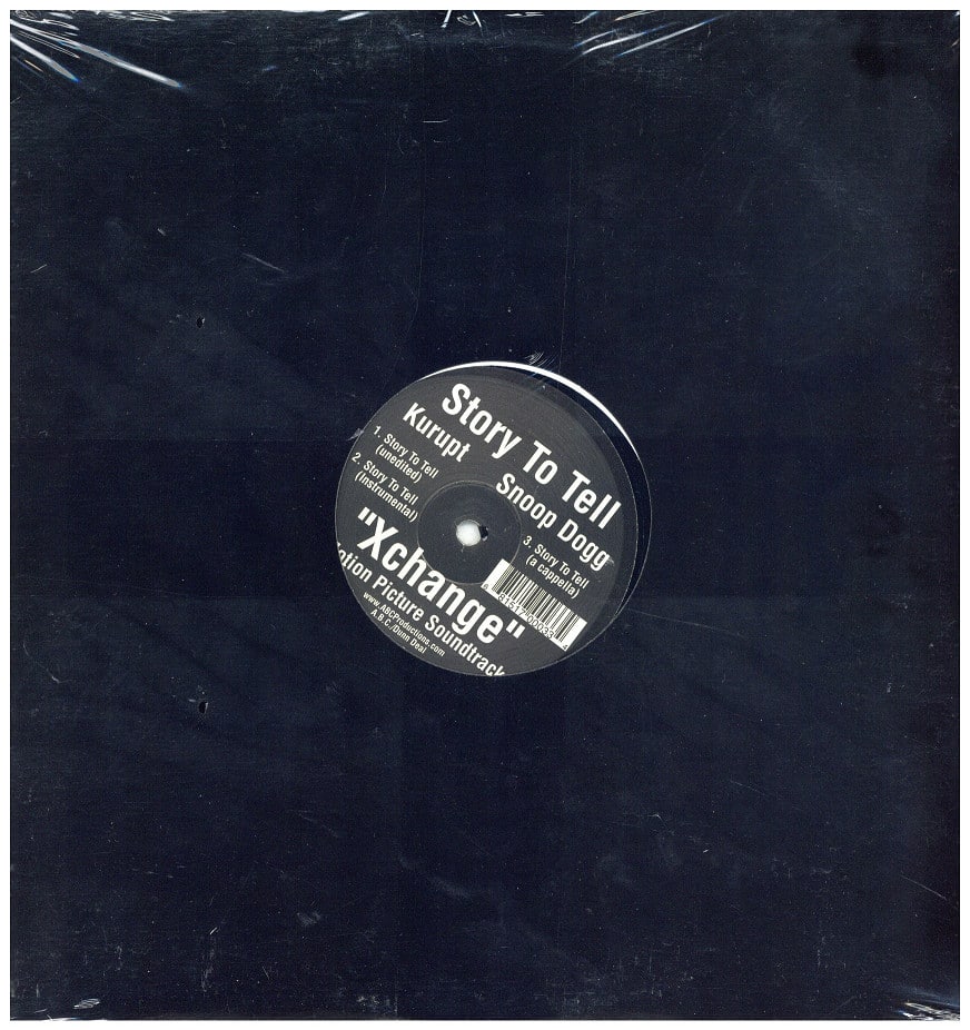 新品レコード KURUPT & SNOOP DOGG - STORY TO TELL
