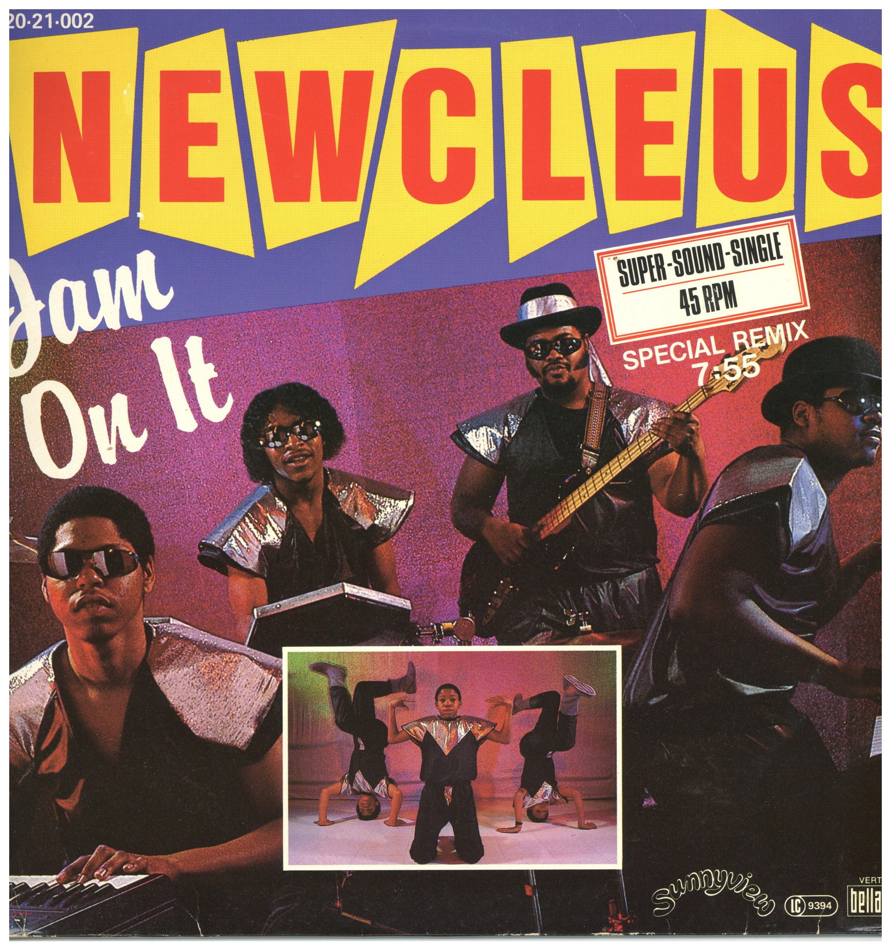 中古レコード NEWCLEUS - JAM ON IT