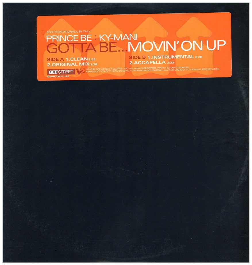 中古レコード P.M. DAWN - GOTTA BE...MOVIN' ON UP (PROMO)