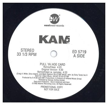 中古レコード KAM - PULL YA HOE CARD (PROMO)