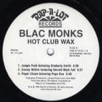 中古ﾚｺｰﾄﾞ BLAC MONKS - Jungle Funk / Paper Chase (No Mercy-EP)