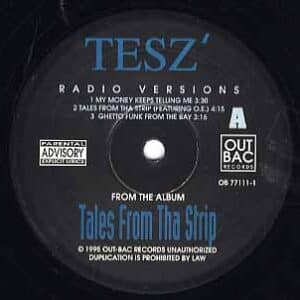 中古ﾚｺｰﾄﾞ TESZ - MY MONEY KEEPS TELLING ME / TALES FROM THA STRIP