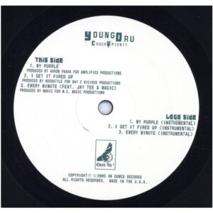 中古レコード YOUNG DRU - My Purple / Every Minute (V-Town EP)