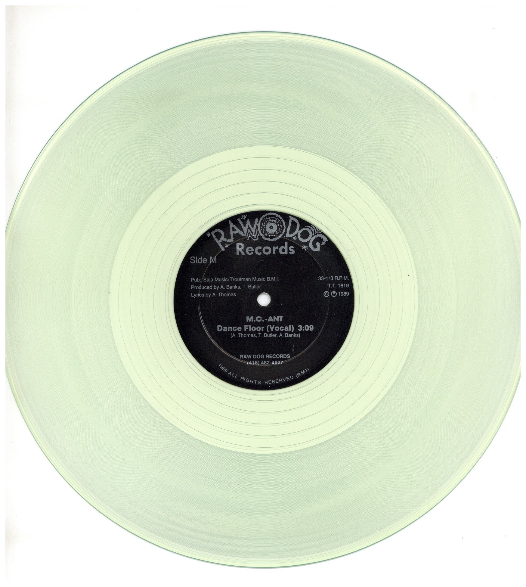 中古レコード M.C. ANT - DANCE FLOOR