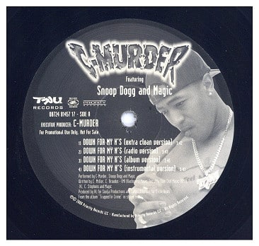 中古レコード C-MURDER - DOWN FOR MY N'S / FOREVER TRU